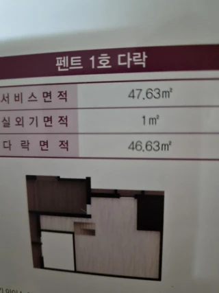 경기 성남시 분당구 대장동 오피스텔 매물
